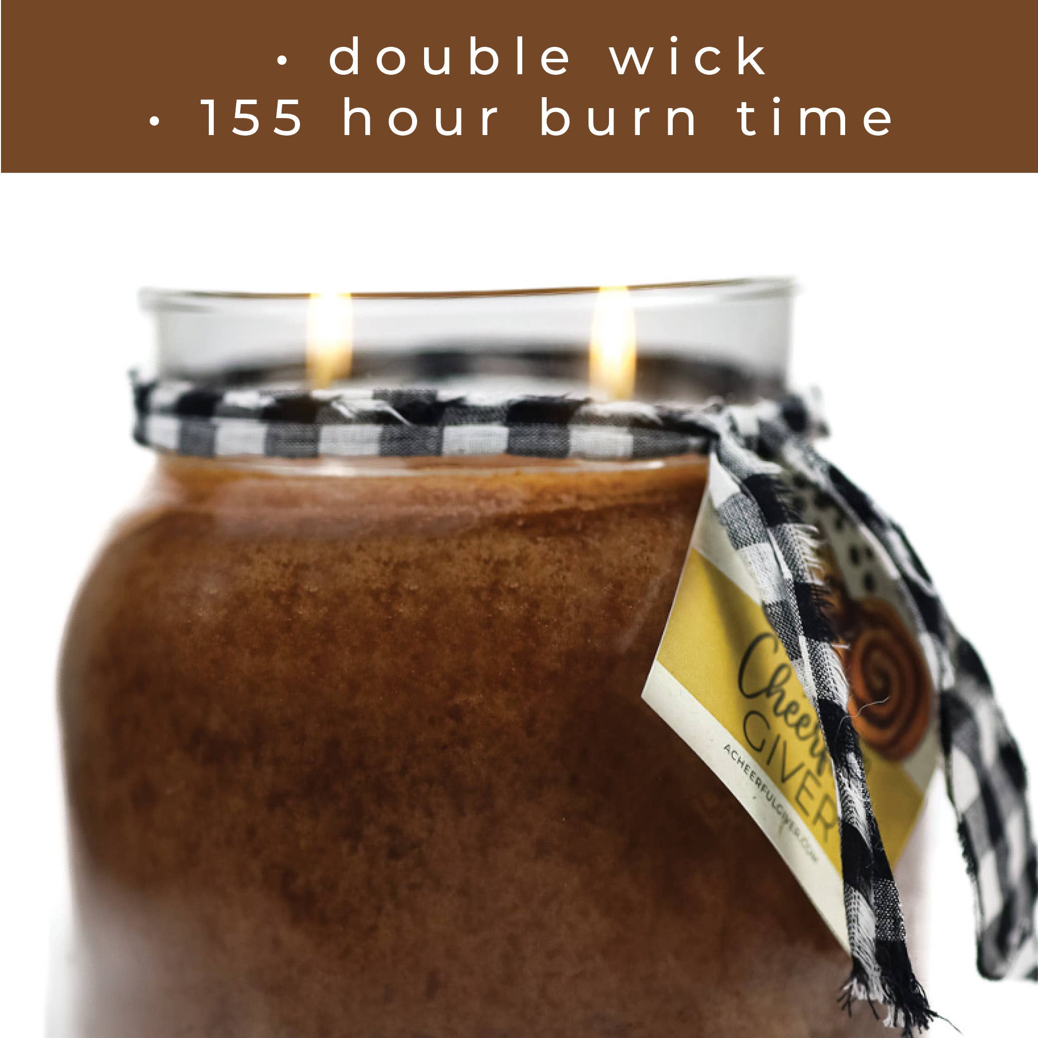 Warm & Gooey Cinnamon Buns – 34oz Scented Candle