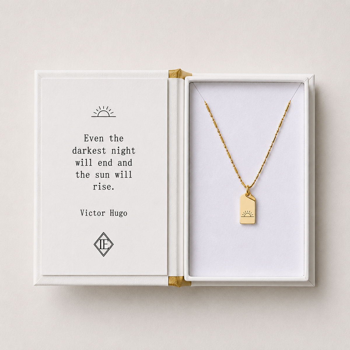 Storytellers Necklace-Sun | Encouragement Gift