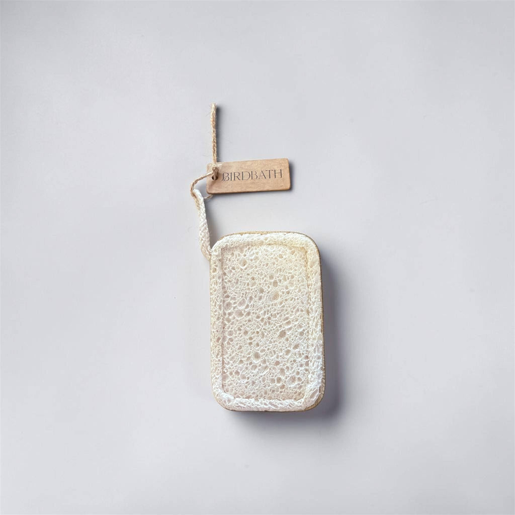 New Double Sided Loofa Sponge 
