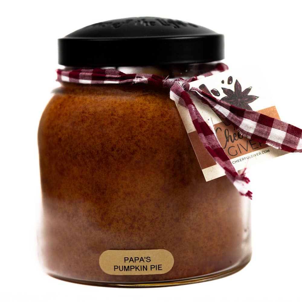Papa's Pumpkin Pie – 34oz Scented Candle