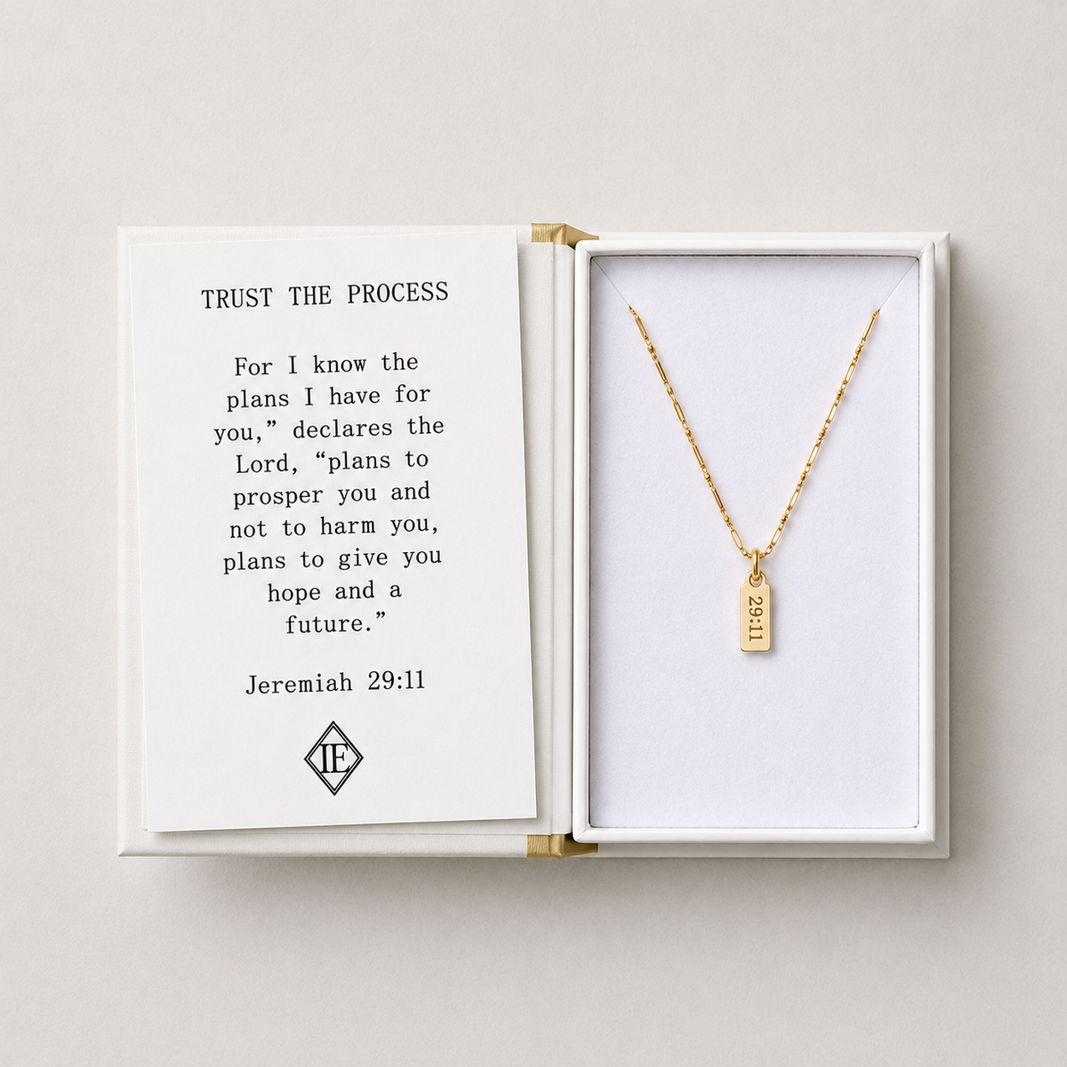 Storytellers Necklace-Jeremiah 29:11 | Christian Gift