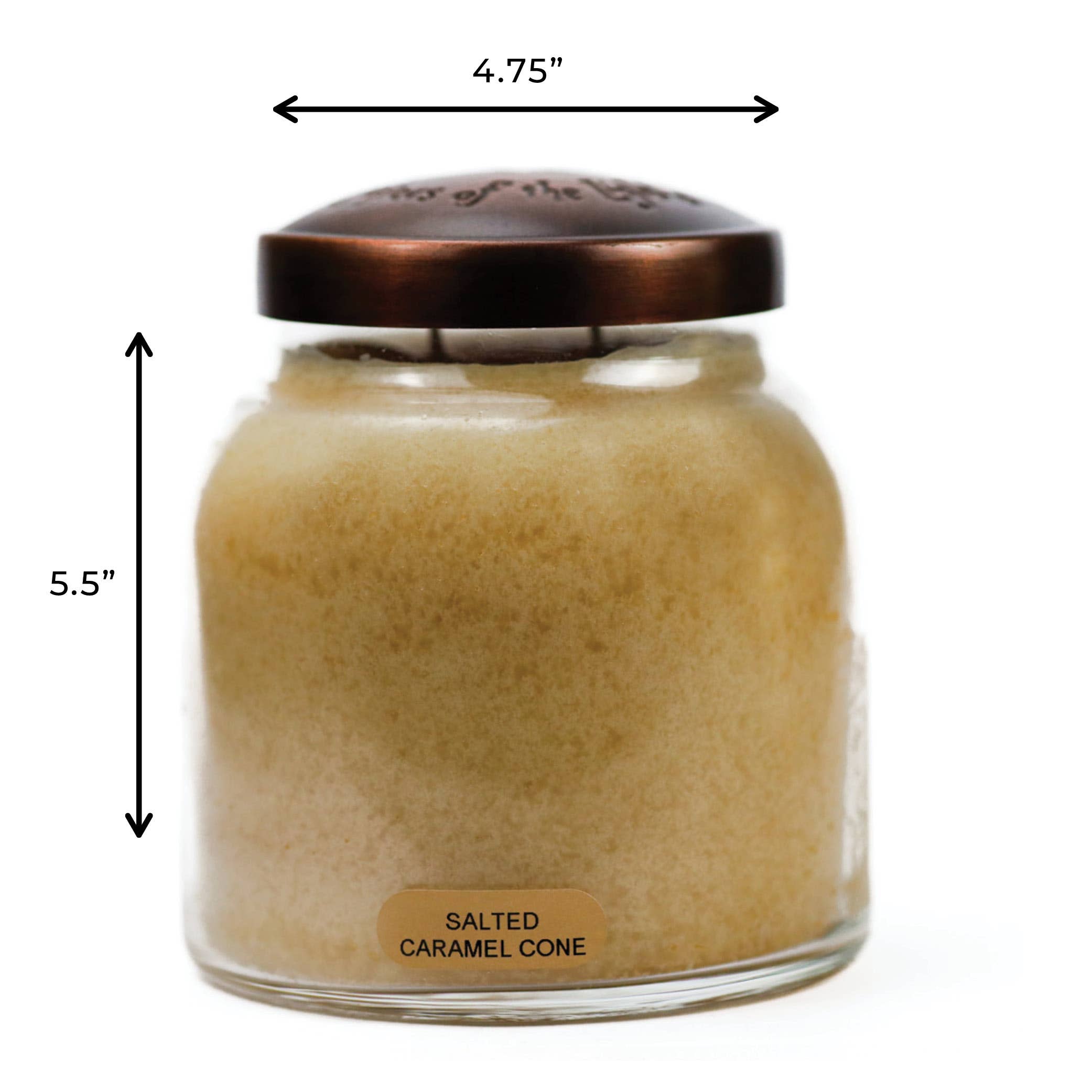 Salted Caramel Cone – 34oz Scented Candle