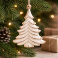 Enamel Tree Ornament 5x3in