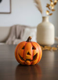 Flicker LED Jack-O-Lantern 3x3x3in