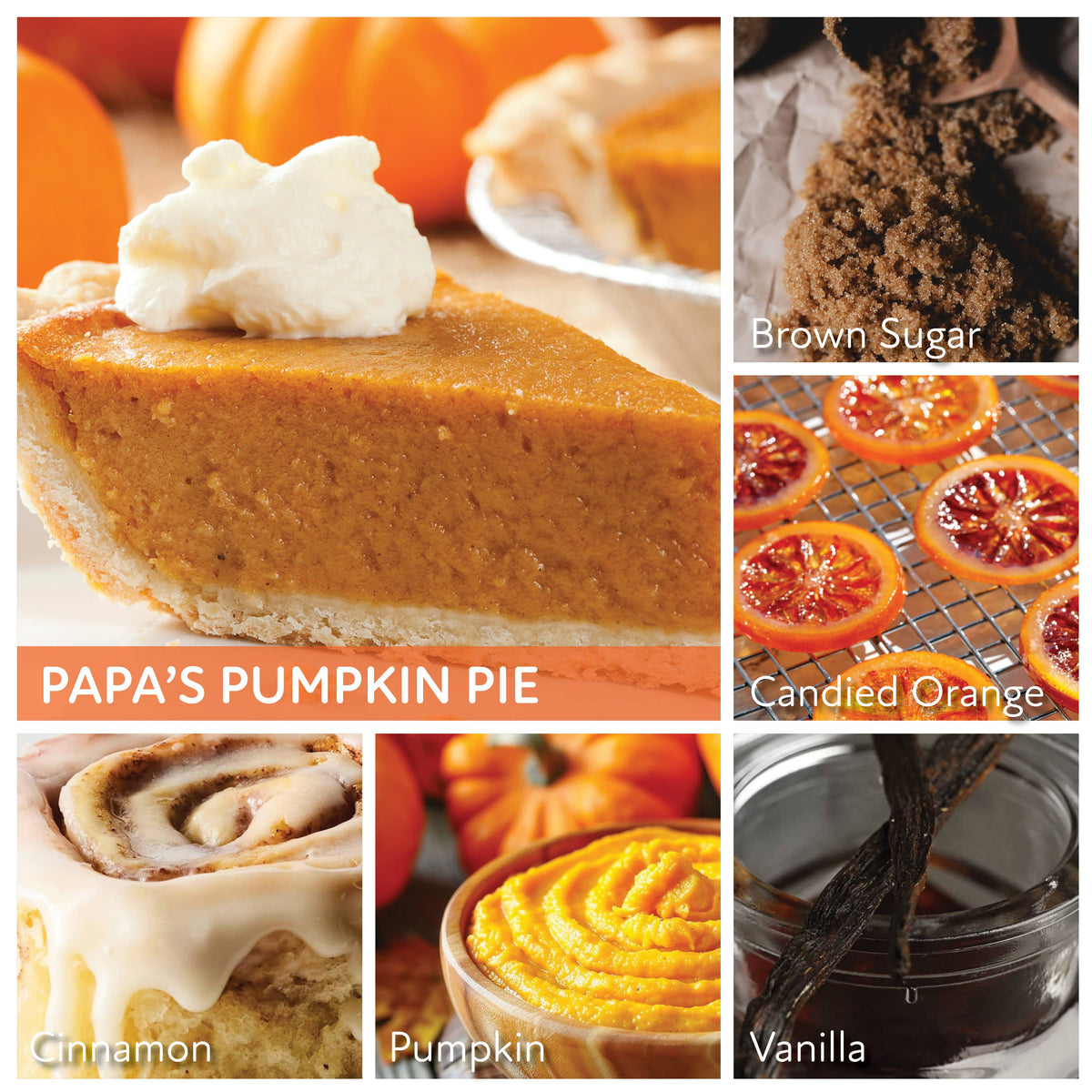 Papa's Pumpkin Pie – 34oz Scented Candle