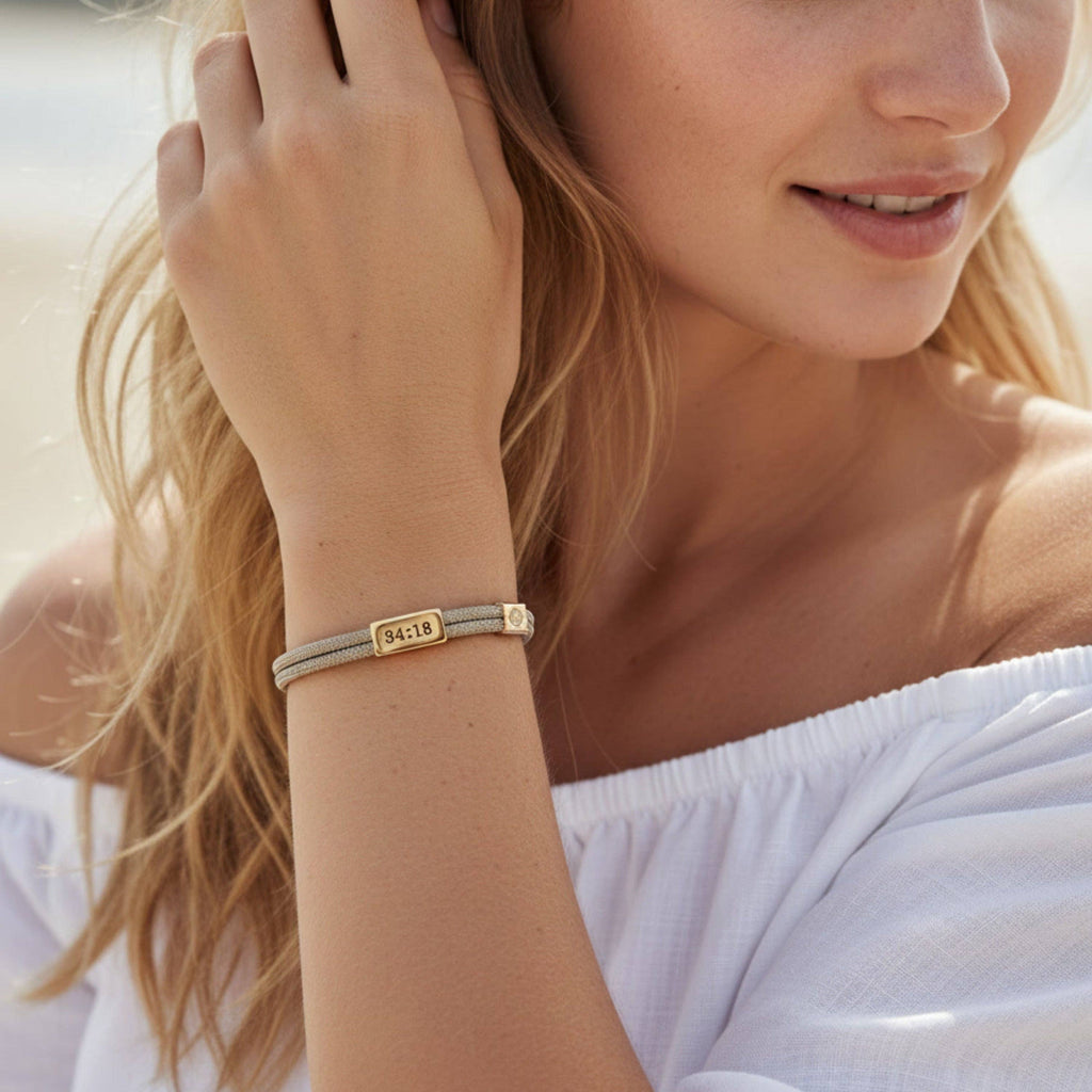 Sentiment Bracelet – You Are Not Alone | Psalm 34:18