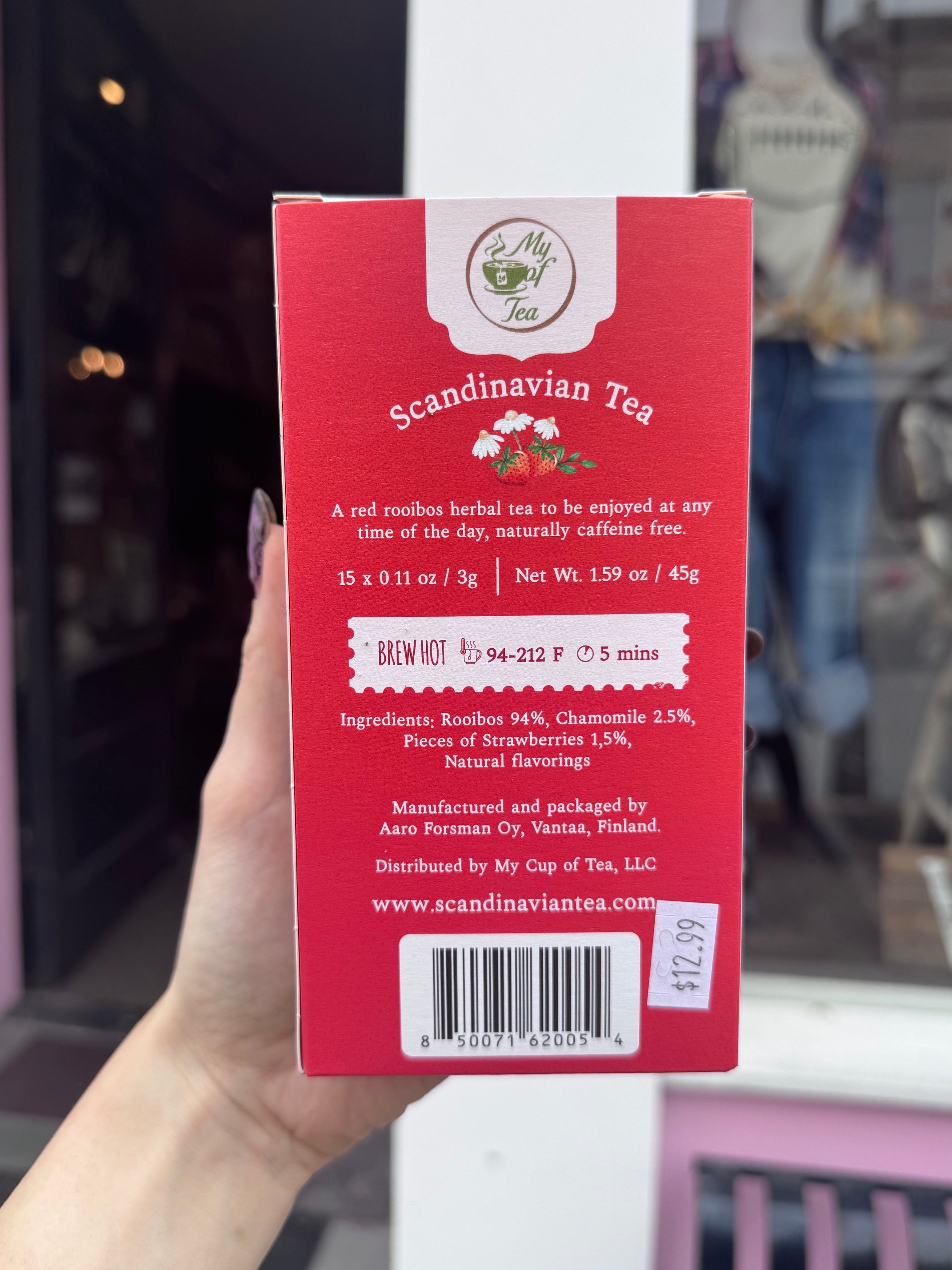 Red Meadow Strawberry Rooibos Tea Bags