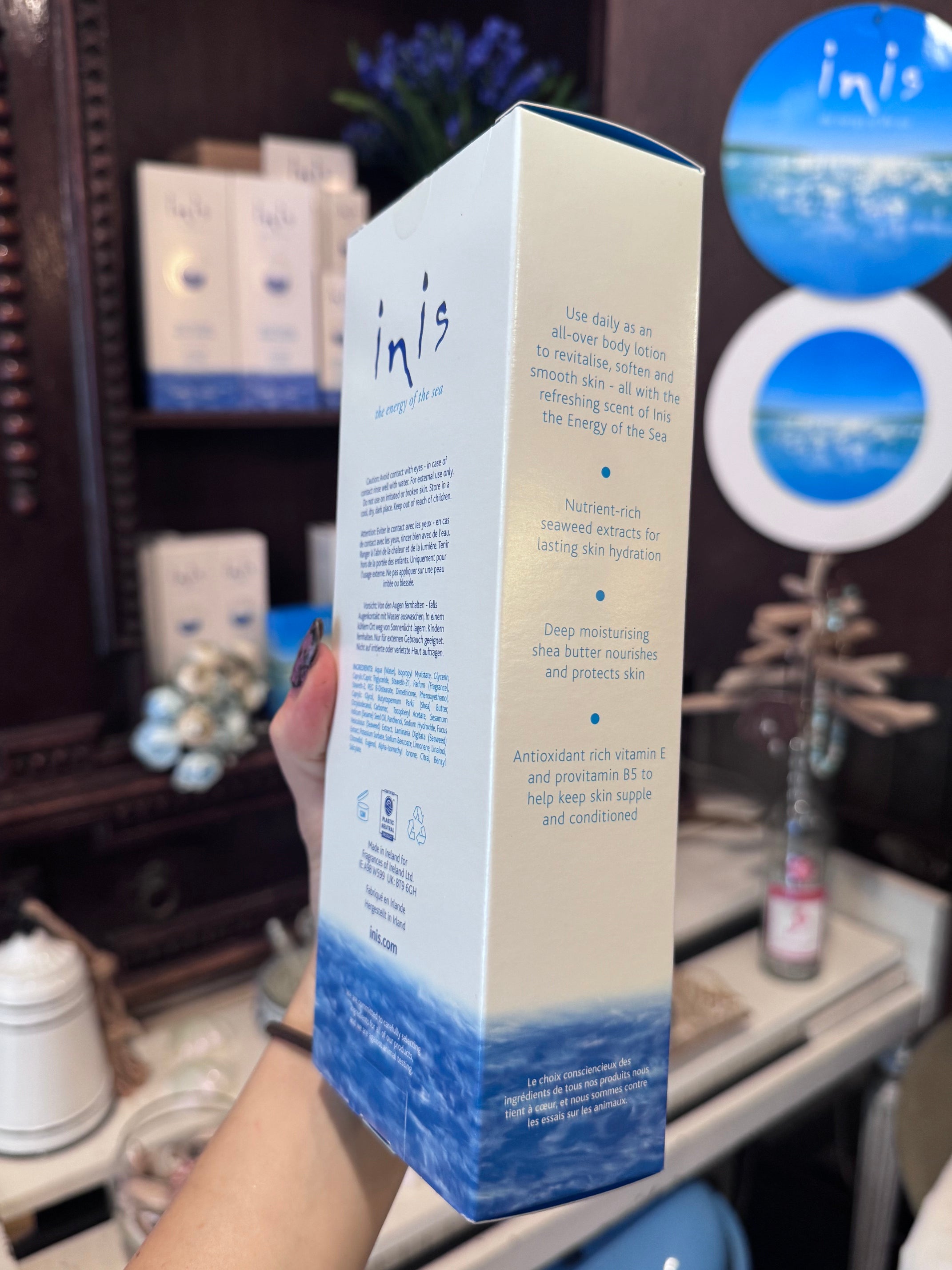 INIS Body Lotion (500 ml) 16.9 FL OZ.