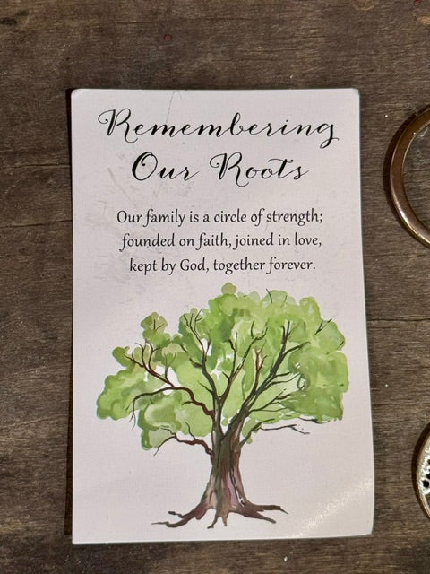 Family Tree key Chain
