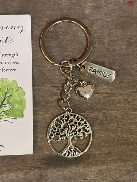Family Tree key Chain