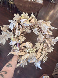 Whitewashed Fall Wreath