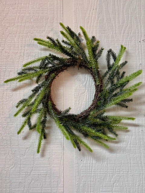 Icy Spruce 12in Wreath