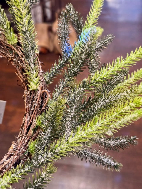 Icy Spruce 12in Wreath