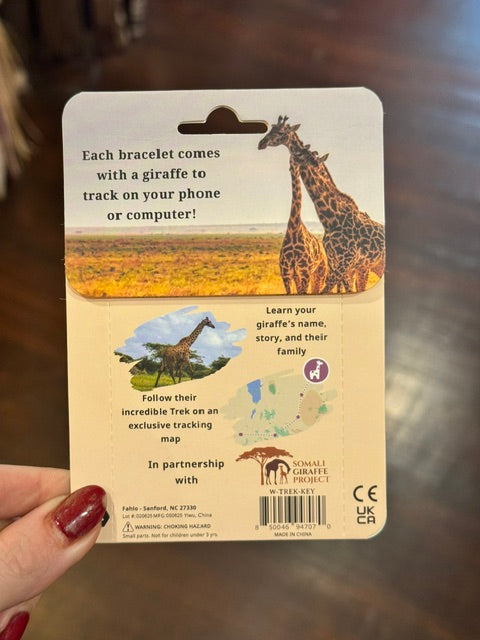 Fahlo Giraffe Animal Tracking Bracelet