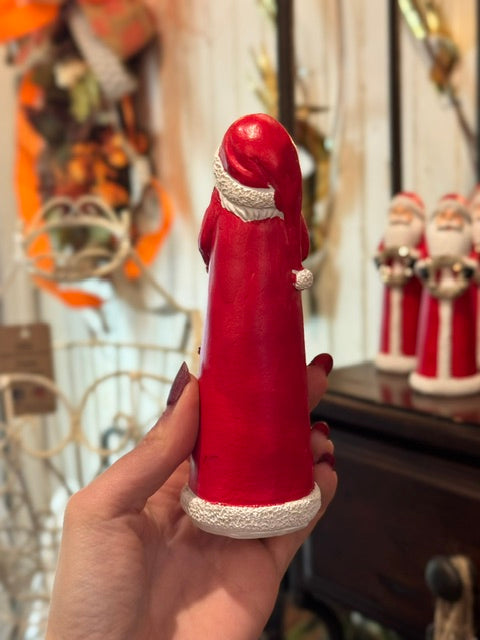 Santa Figure/ shelf sitter- 5.5"H - Tree