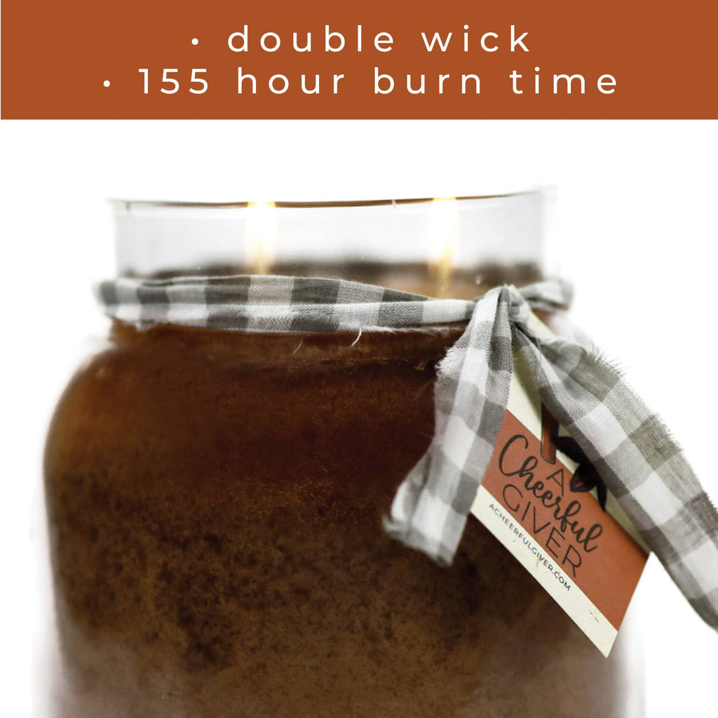 Aunt Kook's Apple Cider – 34oz Fall Scented Jar Candle