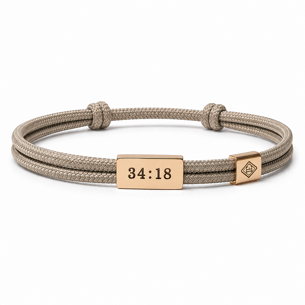 Sentiment Bracelet – You Are Not Alone | Psalm 34:18